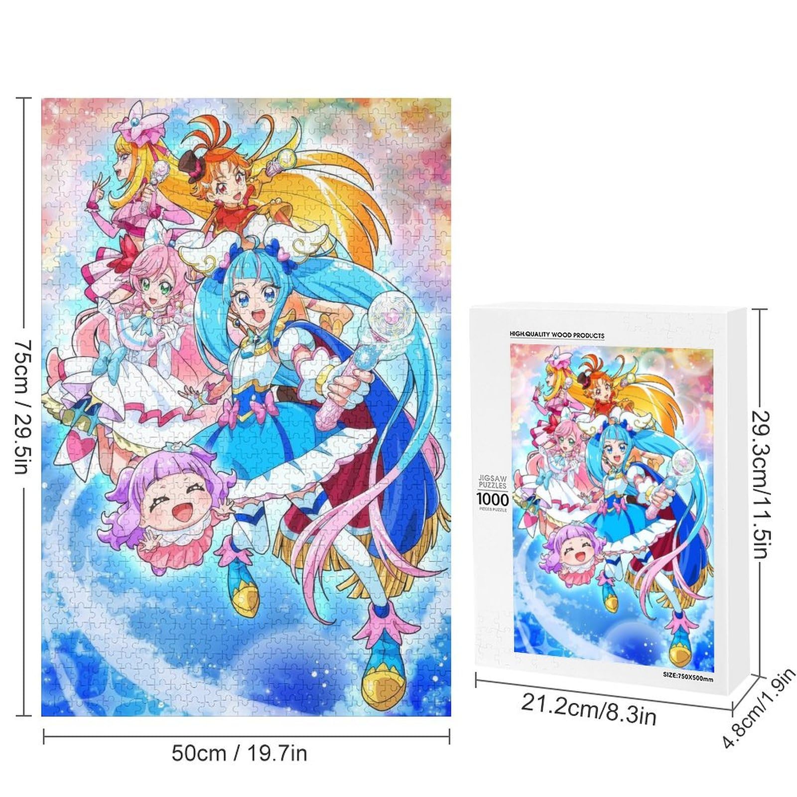Amazon.co.jp: プリキュア パズル ジグソーパズル 木製パズル